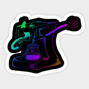 Coffee Rave Sticker